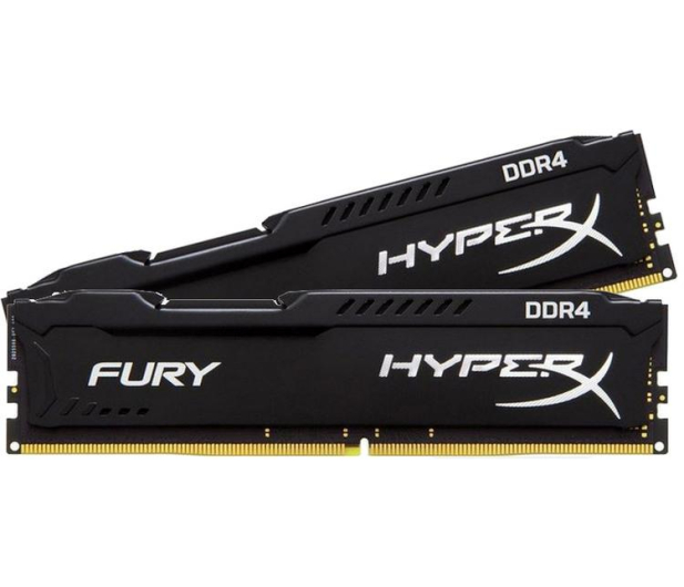 HyperX 8GB(2x4GB) 2666MHz CL15  Fury Black - 254683 - zdjęcie 2